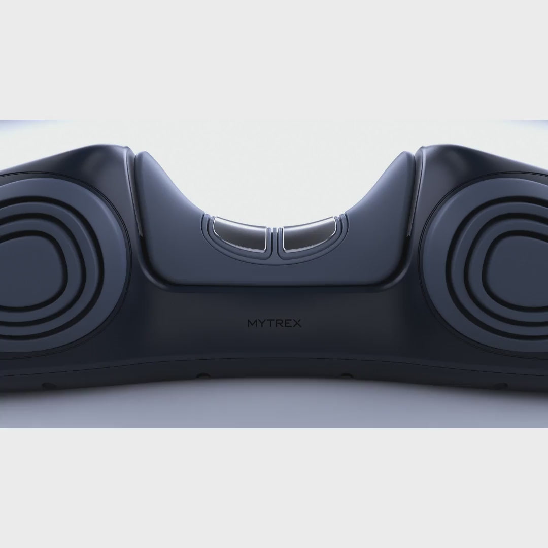 Load video: Mytrex-Reset-Neck-Cordless-Ems-Traction-Device-Product-Video