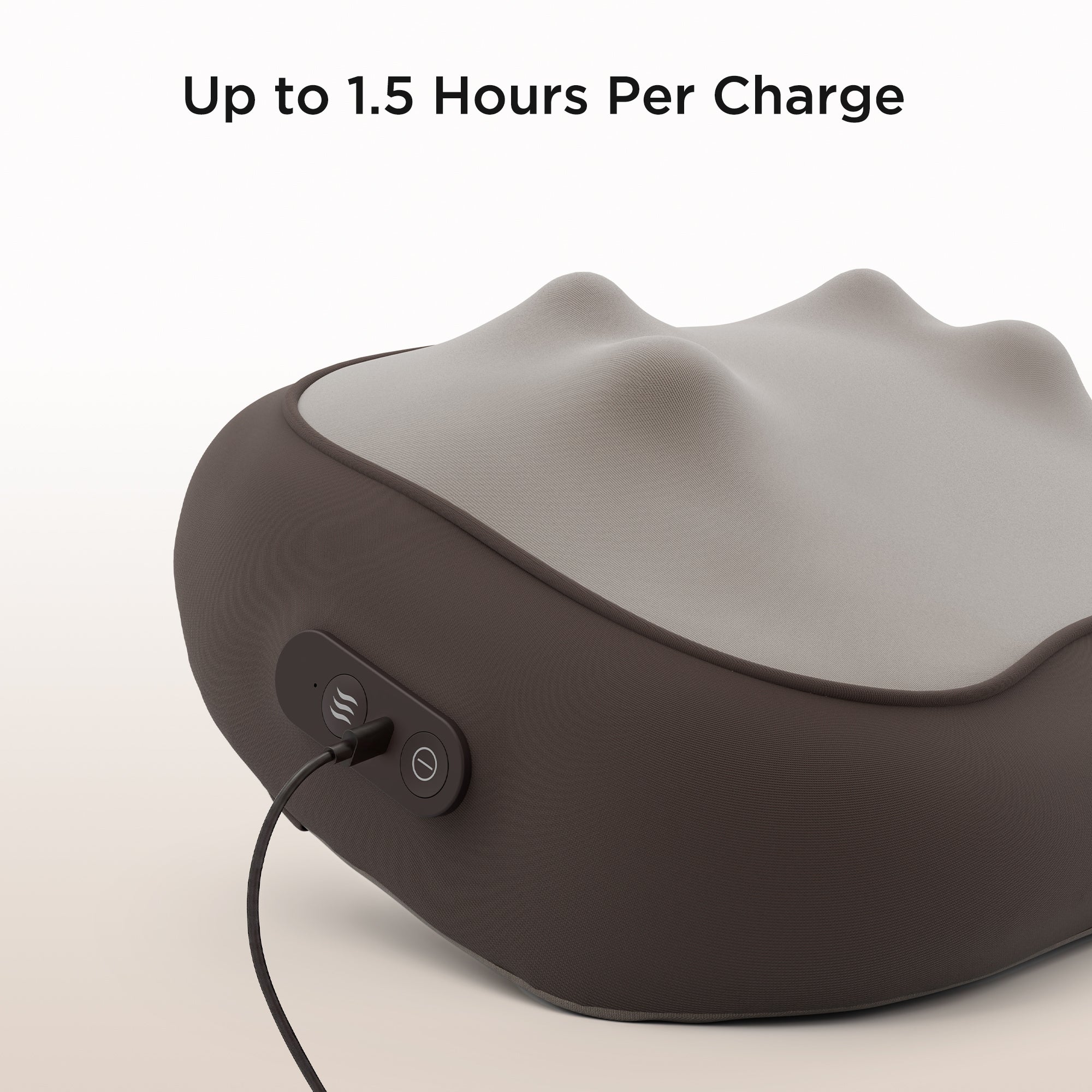 Rakuno W Care Dual-Use Massage Cushion